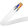 3MK Hyper Cable USB-A – Micro USB 1,2 m 5 V 2,4 A Baltas kabelis