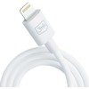 3MK Hyper Cable USB-A į Lightning 1.2m 5V/2.1A 12W baltos spalvos