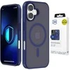 Dėklas 3Mk apsaugos 3mk dūmų spalvos „MagCase“, skirtas „iPhone 17“ – „Mėlyna-Translucent“