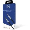 3MK AUX kabelis, 3,5 mm lizdas, 1 m
