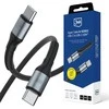 3Mk apsauga 3mk Hyper kabelis 3mk Hyper kabelis N serijos USB-C / USB-C 2m 20V/3A 60W / juodas