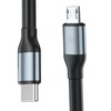 3Mk Protection 3mk Hyper Cable N-SERIES USB-C / MicroUSB 1m QC 3.0 5V/2A 10W - juodas