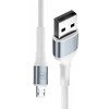 3Mk Protection 3mk Hyper Cable N-SERIES USB-A / MicroUSB 1m 5V/2.4A 12W / baltas