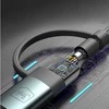 3Mk Protection 3mk Hyper Cable N-SERIES 2 in 2 USB-A / USB-C ir USB-C / Lightning 1.2m QC 3.0 9V/2A 60W - juodas