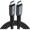 3Mk Protection Accessories - 3mk Hyper Cable N-SERIES Thunderbolt 4 2m 48V/5A 40Gb/s 240W 8K60Hz Juodas