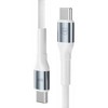 3Mk apsaugos priedai - 3mk Hyper Cable N-SERIES C-C 1m PD 3.0 QC 3.0 20V/5A 100W Baltas