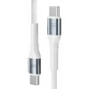 3Mk apsauga 3mk Hyper kabelis 3mk Hyper kabelis N serijos USB-C / USB-C 1m 20V/3A 60W / baltas