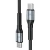 3Mk apsauga 3mk Hyper kabelis 3mk Hyper kabelis N serijos USB-C / USB-C 1m 20V/5A 100W / juodas