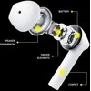 Ausinės TWS 3MK Movepods Bluetooth 5.4 baltos spalvos