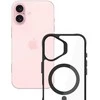 3mk Satin Armor MagCase with MagSafe Apple iPhone 16 Plus - Clear with dėklas telefonui juodos spalvos Frame