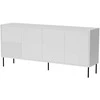 Cama Meble Komoda - 4D ABI 200x45x88 Matinė Balta