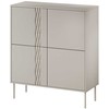 Cama Meble 4D komoda TRESSE 100x40x110 kašmyro matinė spalva