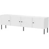 Laikiklis Cama Meble 4D RTV cabinet PALAZZO BIS 201x40x60 baltas matt
