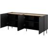 Cama Meble Komoda - Onda 200x45x85 Juoda