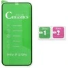 Reach LCD apsauginis stikliukas 5D Full Glue Ceramic Glass Apple iPhone 13 Pro lenktas juodas