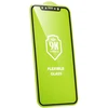 LCD apsauginis stikliukas Bestsuit Flexible Hybrid Glass 5D Apple iPhone 14 Pro pritaikytas dėklui juodas