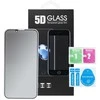 Oem 5D Full Glue Tempered Glass - for iPhone X / XS / 11 Pro (Privacy) juodas