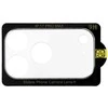 Oem 5D grūdintas „Full Glue“ kameros stiklas – skirtas „iPhone 17 Pro Max“ – skaidrus