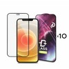 9D Glass TEMPERED GLASS PREMIUM 9D HD + IMOTO E7i POWER 10PCS Juodas