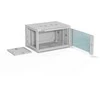 a-lan ALANTEC 19" 6U 600x450 wall-mounted cabinet, pilkas