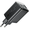 Acefast A108 GaN PD 67W 2xUSB-C 1xUSB-A Wall Charger - Juodas