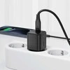 Acefast A117 GaN PD 20W USB-C sieninis įkroviklis - Juodas