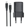 Įkroviklis Acefast A118 30W GaN USB-C + USB-C to USB-C cable 1.2m juodas