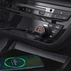 Automobilinis įkroviklis Acefast B12 60W USB-C/USB-A juodas