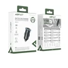 Automobilinis įkroviklis Acefast B15 65W USB-C/USB-A pilkas