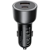 Acefast B21 75W USB-C + USB-A Car Charger - Juodas