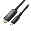 Acefast C1 USB-C/HDMI vaizdo kabelis 4K 60Hz HDR 1,8 m – juodas