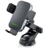 Acefast D53 Car Mount with Wireless Charger for Dashboard with Automatic Clamp - Juodas