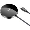 Acefast E24 Qi2 15W Magnetic Inductive Charger with 1.2m USB-C Cable - Juodas