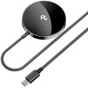 Acefast E24 Qi2 15W Magnetic Inductive Charger with 1.2m USB-C Cable - Juodas