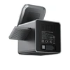 Acefast E34 22.5W 3-in-1 inductive charger with built-in cable for smartphone and smartwatch - pilka