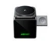 Acefast E34 22.5W 3-in-1 inductive charger with built-in cable for smartphone and smartwatch - pilka