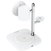 Acefast E39 Qi2.2 25W 4-in-1 Wireless Desk Charger for Phone, Watch, and Headphones with Night Light - Baltas