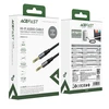 Acefast J10 AUX cable mini jack 3.5mm 1m - juodas