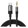 Acefast J11 USB-C to 3.5mm mini jack cable 1m - juodas