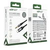 Acefast J11 USB-C to 3.5mm mini jack cable 1m - juodas