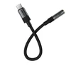 Acefast J12 USB-C to 3.5mm mini jack adapter - juodas