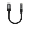 Acefast J12 USB-C to 3.5mm mini jack adapter - juodas