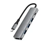 Acefast J16 USB Hub USB-C 5-in-1 HDMI 4K 60Hz PD90W Docking Station - Gray