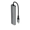 Acefast J16 USB Hub USB-C 5-in-1 HDMI 4K 60Hz PD90W Docking Station - Gray