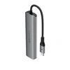 Acefast J18 USB Hub USB-C 6-in-1 HDMI 4K 60Hz PD90W Docking Station - Gray