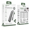 Acefast J18 USB Hub USB-C 6-in-1 HDMI 4K 60Hz PD90W Docking Station - Gray