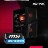 Stacionarus kompiuteris Actina 5901443421665 PC AMD Ryzen™ 7 7700 32 GB DDR5-SDRAM 1 TB SSD NVIDIA GeForce RTX 5060 Midi Tower Juodas