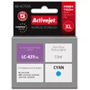Activejet AB-427CNX Brother spausdintuvas ink cartridge, replacement for Brother LC-427CXL; Supreme; 53 ml; light mėlynas