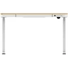 ACTIVEJET desk with electric height adjustment 120x60 ET119S baltas/oak