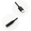 Oem Audio adapteris iš "Type-C" į 3,5mm juodas